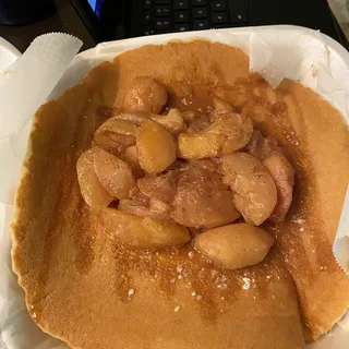 Apple Caramel Pancakes