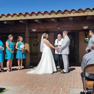 A beautiful ceremony