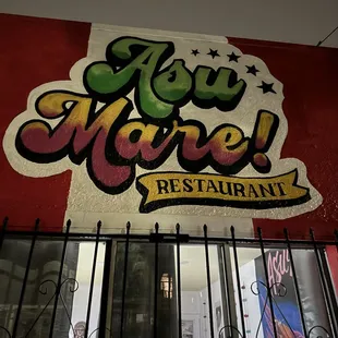 Outside view in front