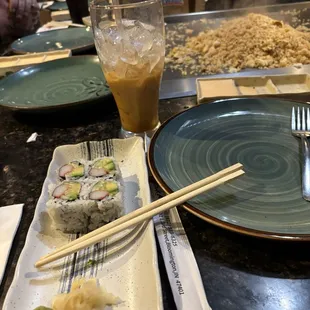 sushi and sashimi