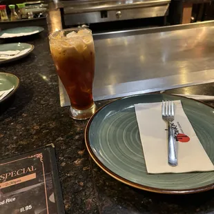sushi and sashimi, interior