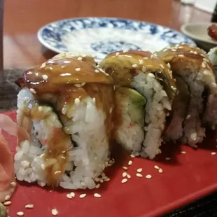 Crab Meat Alaska Smoked Salmon Roll