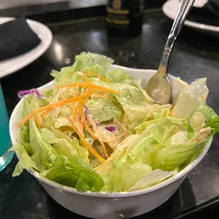a bowl of salad