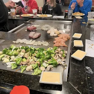 sashimi, sushi, sushi and sashimi, food
