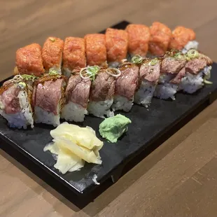 Man on Fire Roll and Red Bull Rolls