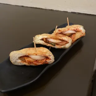 Kimchi bomb ($6.50)  IG: @ohmyono