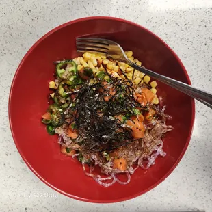 Build your own poke bowl