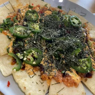 Spicy Tuna Nachos