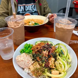 Build Your Own Poke bowl