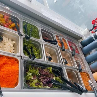 a salad bar