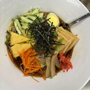 New for summer:Fired Tofu cold noodle,yummy!