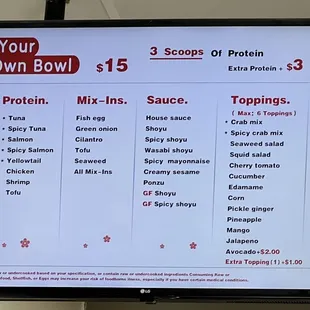 Asuka Build Your Own Bowl