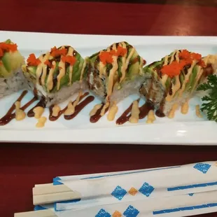 Cream Cheese Ebi Roll
