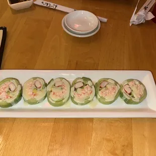 Snow Crab Naruto Roll