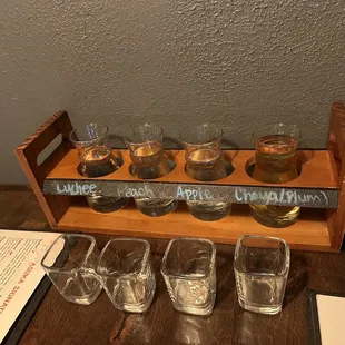 Sake flight