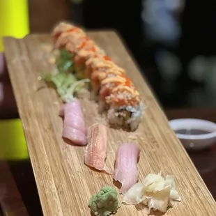 Salmon Belly Toro Madai(red snapper)