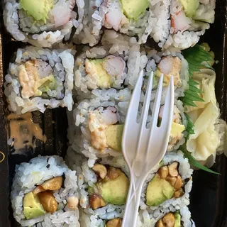 Peanut Avocado Roll