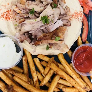 Shawarma with Hummus