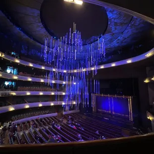 a view of the auditorium