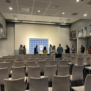 Conference room for press