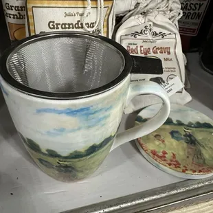 Loose leaf tea mug