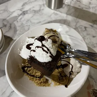 Smores brownies