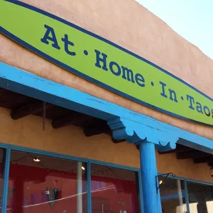 Front of At Home in Taos