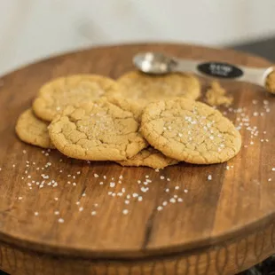 Salted Brown Sugar Cookies