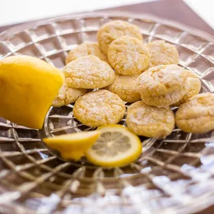 Lemon Crinkle Cookies