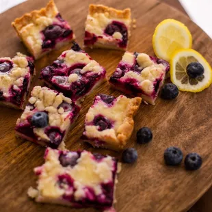 Most Popular Lemon Blueberry Bars