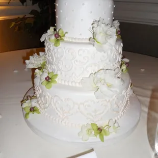 Wedding cake, at Candice &amp; Sean's wedding