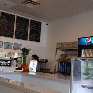 Cashier n baked goods area