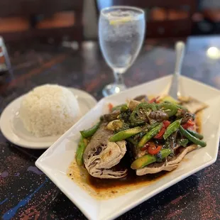 Spicy Pompano! This is my favorite dish by far! And I definitely be back !