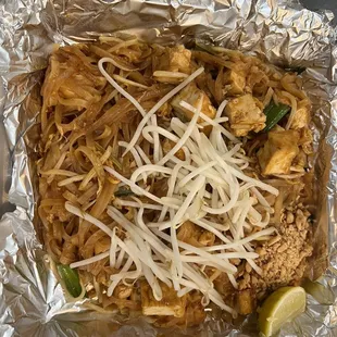 Pad Thai with tofu to-go