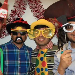Guys just having xmas fun