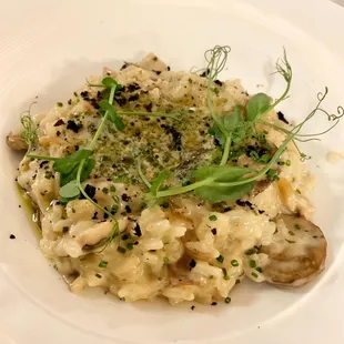 Mushroom risotto