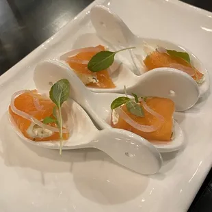 Smoked Salmon Toasts