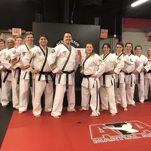 Our instruction team! Master Michelle Pavlik and Mr. Kevin Pavlik (center) have over 35 years of combined instruction experience.