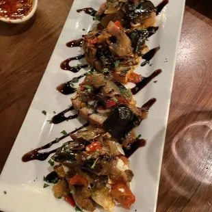 Eggplant Bruschetta