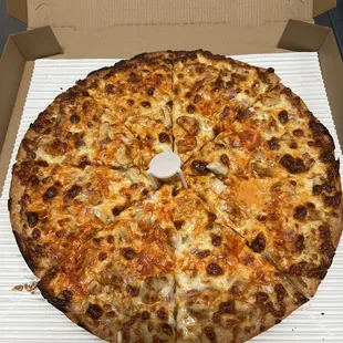 a pizza in a box