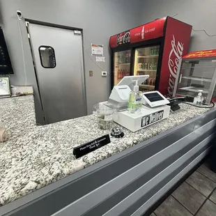 Counter to checkout