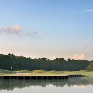 a view of the golf course