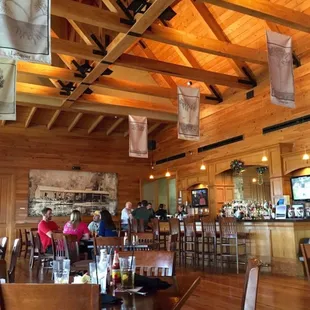 people sitting at the bar