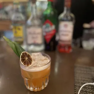 He's in the background, find the silhouette for the best drinks in town!