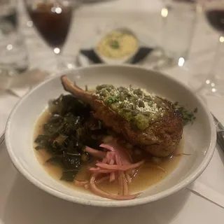 Chili-Rubbed 14oz Red Wattle Pork Chop