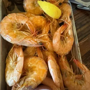 Boiled shrimp