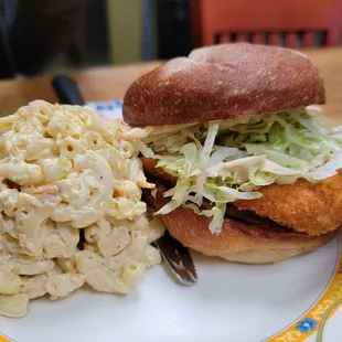 Chicken katsu sandwhich