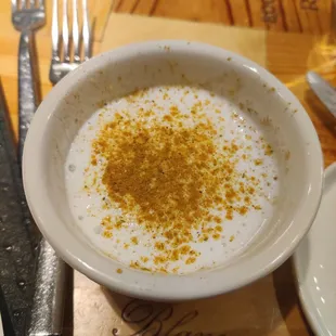 Cappuccino soup starter