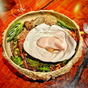 Oyster and Rose