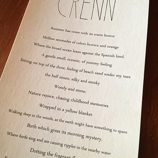 Chef's Grand Tasting Menu